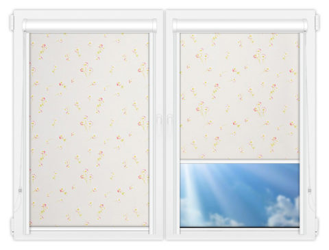 Рулонные кассетные шторы УНИ - Камила-5