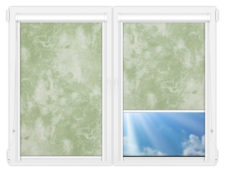 Рулонные кассетные шторы УНИ - Клаудиа-грин