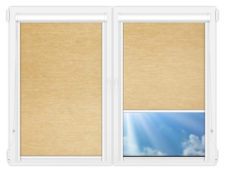 Рулонные кассетные шторы УНИ - Шикатан-4