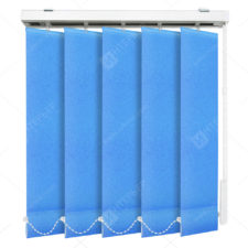 Вертикальные тканевые жалюзи Сиде голубой 3639