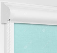 Рулонные кассетные шторы УНИ - Карина голубой