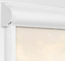 Рулонные кассетные шторы УНИ - Куба персиковый