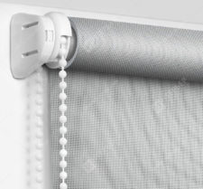 Рулонные шторы Мини - Сильвер скрин серый