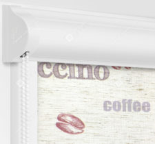 Рулонные кассетные шторы УНИ - Либерика блэкаут на пластиковые окна