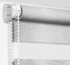 Рулонные шторы День-Ночь - Верона серебро 14