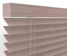 Деревянные жалюзи 50 мм, цвет капучино 50K-36