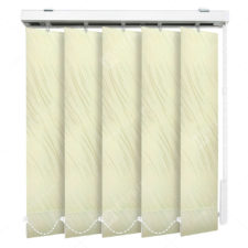 Вертикальные тканевые жалюзи Каприз бежевый