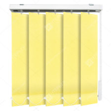 Вертикальные тканевые жалюзи Мадагаскар светло-желтый