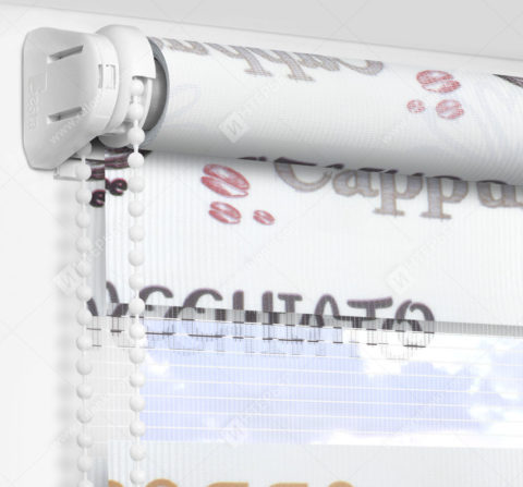 Рулонные шторы День-Ночь - Кремона либерика