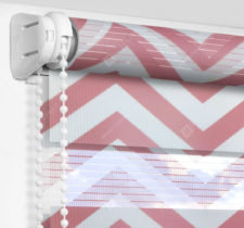 Рулонные шторы День-Ночь - Лариано персиковый