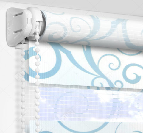 Рулонные шторы День-Ночь - Мариано мятный