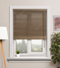 Деревянные жалюзи 25 мм, цвет 39 Пепельный