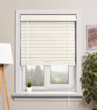 Деревянные жалюзи 50 мм, цвет 53 Бежевый