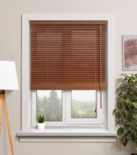 Деревянные жалюзи 25 мм, цвет 69 Вишня